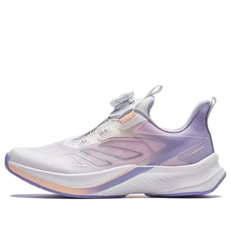 (GS) ANTA Running Series Sneakers 'White Purple Pink' 322425511-3 sold by KicksCrew