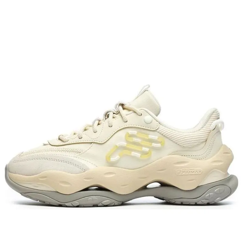 (WMNS) FILA FUSION Cheese Sneakers 'Cream White' T12W241103FCA sold by KicksCrew