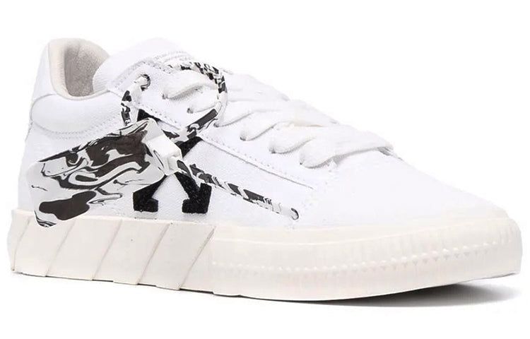 (WMNS) Off-White Vulc Eco Canvas Low Sneaker 'White Black' OWIA178F21FAB0020110 sold by KicksCrew product image thumbnail 2