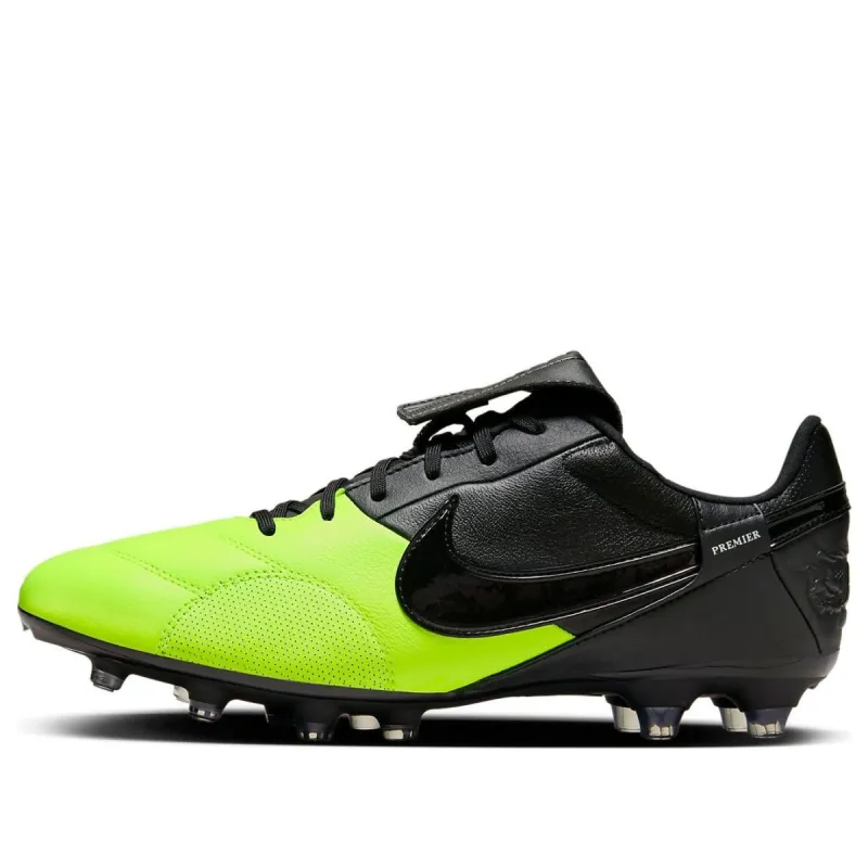 NikePremier 3 Firm-Ground Soccer Cleats 'Black Green' AT5889-009 sold by KicksCrew