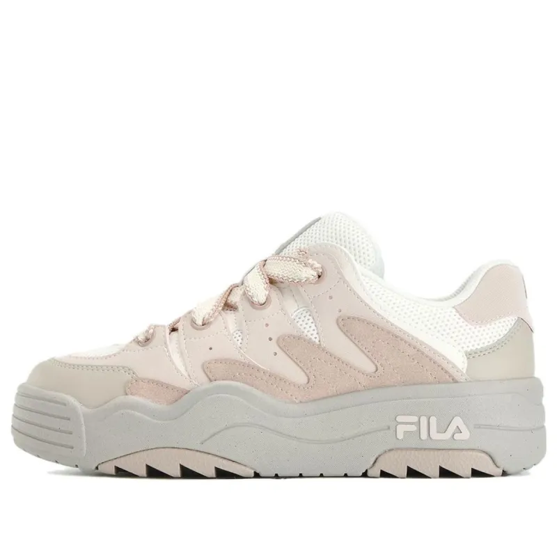 (WMNS) FILA Rosetta Skateboarding Shoes 'Pink Grey' F12W331207FGP sold by KicksCrew