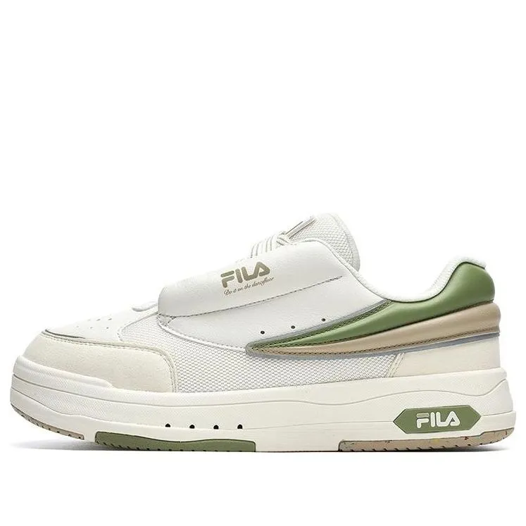 (WMNS) FILA MIX Casual Shoes 'White Green' F12M244201FWW sold by KicksCrew