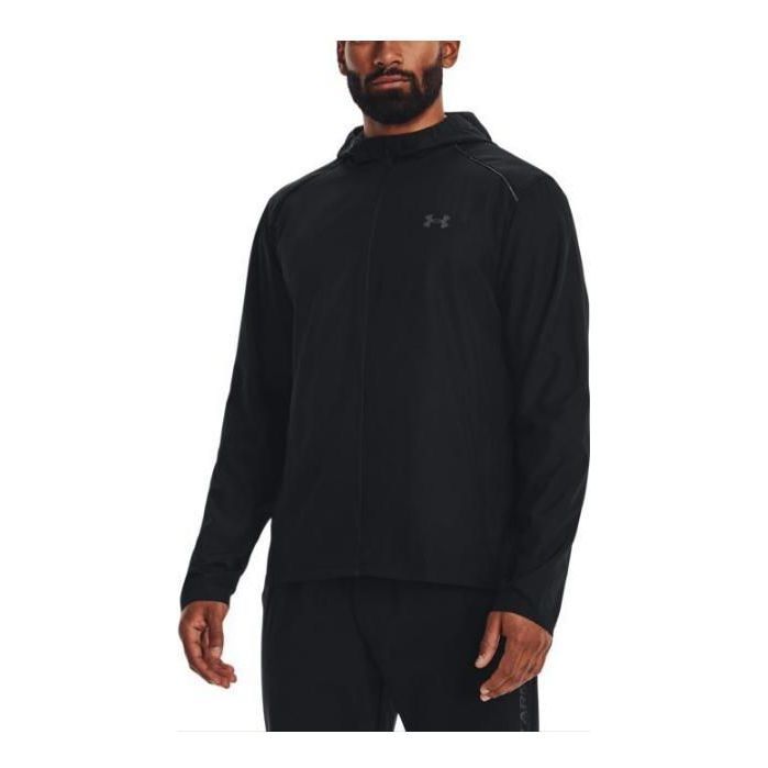 Under Armour Launch Hooded Jacket 'Black' 1376795-001 sold by KicksCrew