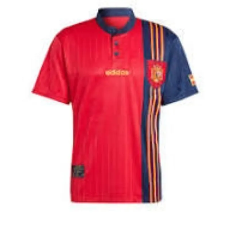 adidas Spain 1996 Home Jersey Asia Sizing 'Red Teal' IT7754 sold by KicksCrew