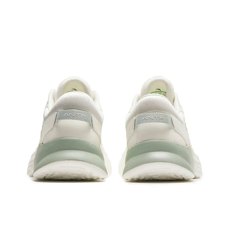 (WMNS) ANTA Running Series Sneakers 'White Green' 922425517-4 sold by KicksCrew product image thumbnail 4