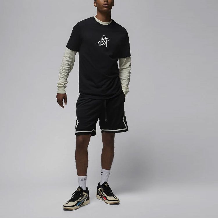 Air Jordan Tatum T-Shirt 'Black' FZ3106-010 sold by KicksCrew product image thumbnail 3