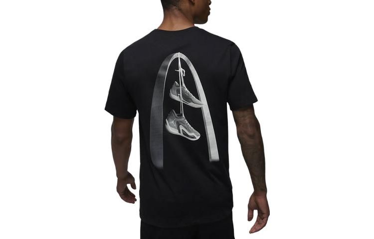 Air Jordan Tatum T-Shirt 'Black' FZ3106-010 sold by KicksCrew product image thumbnail 2