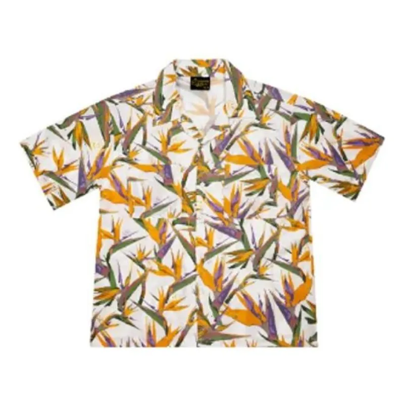Drew House Rayon Camp Shirt 'White' DR-SS20-42 sold by KicksCrew