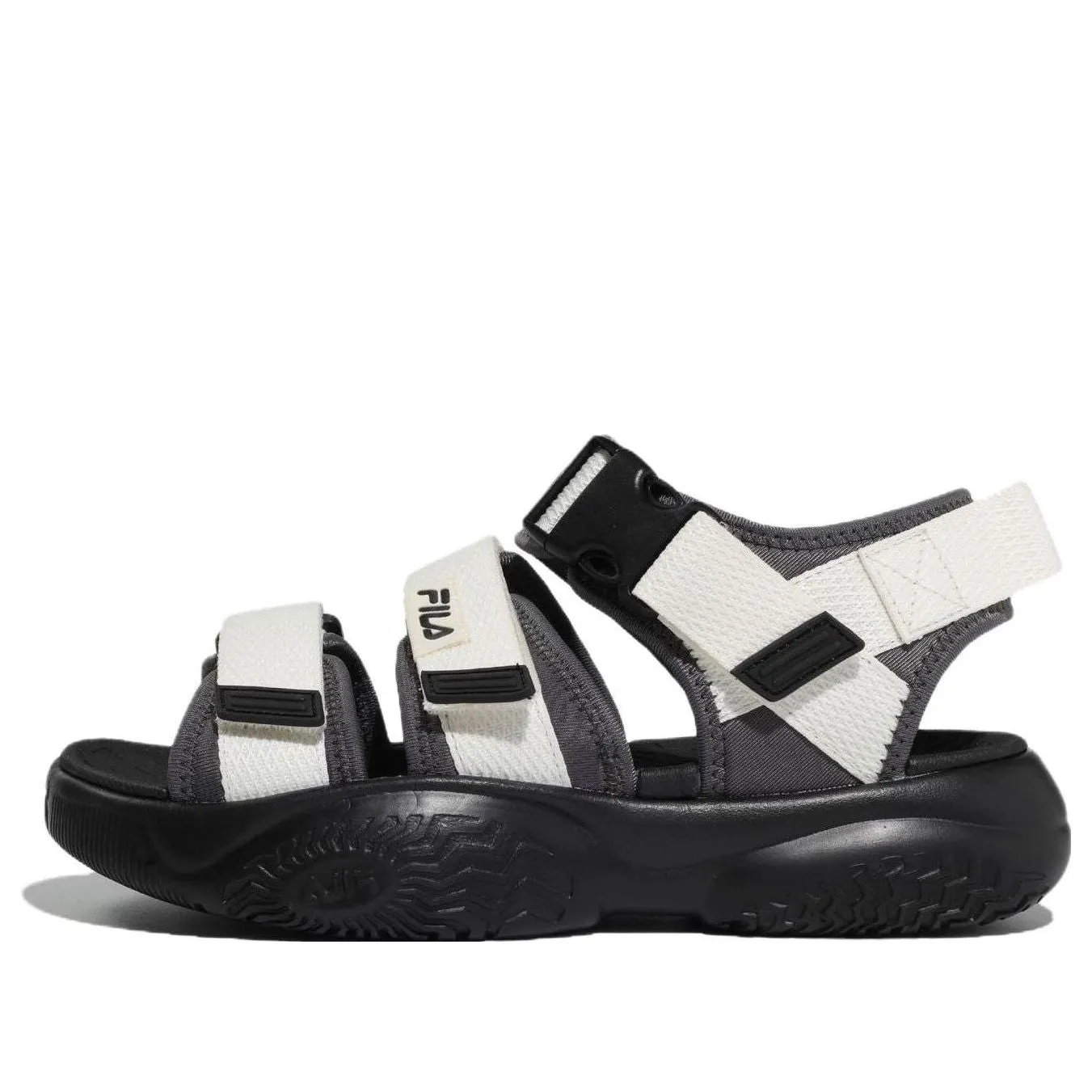 FILA Falataper V3 Sandals 'White Black' 1SM01977F_013 sold by KicksCrew