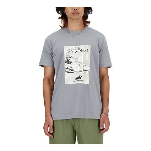 New Balance Sport Essentials Poster T-shirt 'Grey' MT41595-YST sold by KicksCrew
