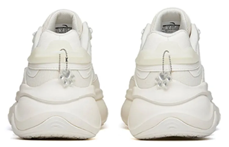(WMNS) ANTA Life Series Sneakers 'Thick Sole Silver White' 122148895R-1 sold by KicksCrew product image thumbnail 5