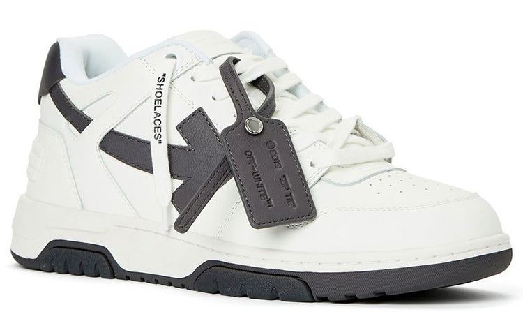 Off-White Out Of Office Calf Leather Sneaker 'White Black' OMIA189S23LEA0010107 sold by KicksCrew product image thumbnail 3