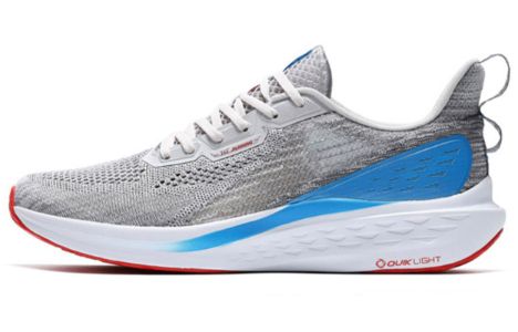 361  QU!K Light Breathable Running Shoes 'Grey Blue' 572022241-2 sold by KicksCrew