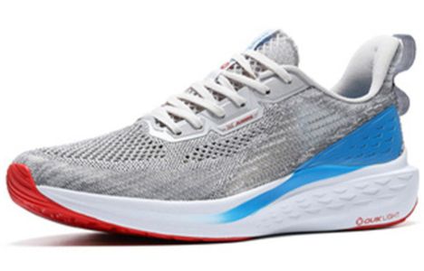 361  QU!K Light Breathable Running Shoes 'Grey Blue' 572022241-2 sold by KicksCrew