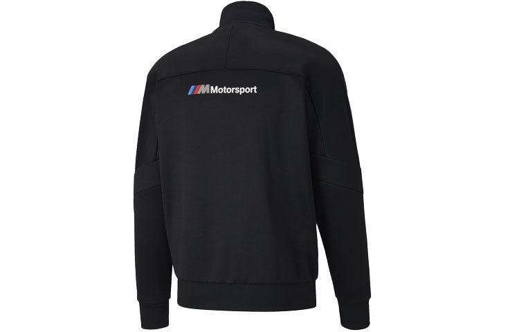 Puma x BMW Motorsports Track Jacket 'Black White' 596094-01 sold by KicksCrew product image thumbnail 2