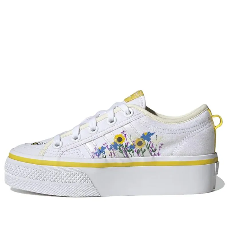(GS) adidas originals Nizza Platform 'Save The Bees' HP6229 sold by KicksCrew