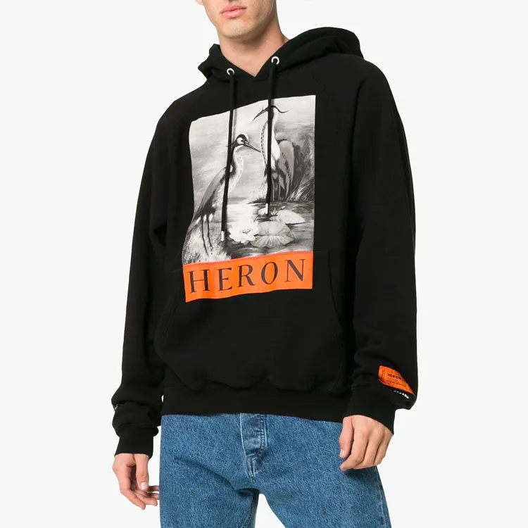 HERON PRESTON SS21 Herons Popover Hoodie 'Black Multi-color' HMBB001F186010151088 sold by KicksCrew product image thumbnail 3