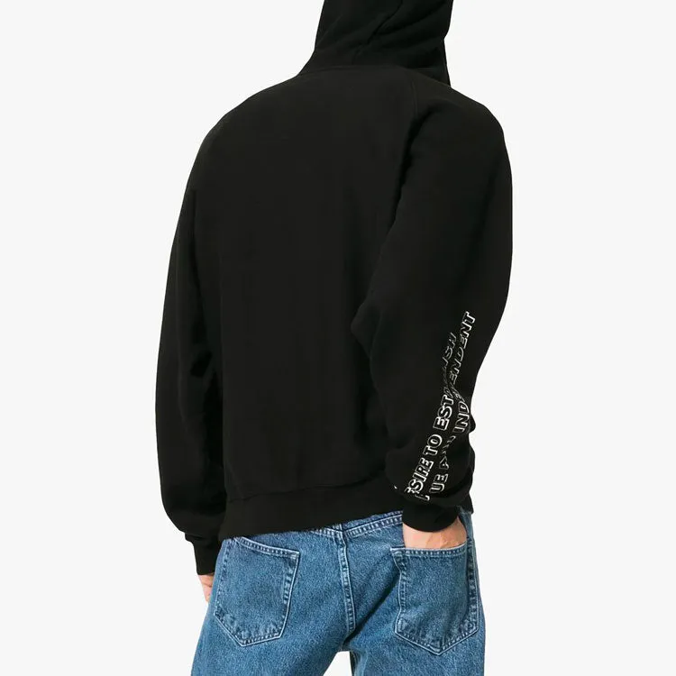 HERON PRESTON SS21 Herons Popover Hoodie 'Black Multi-color' HMBB001F186010151088 sold by KicksCrew product image thumbnail 2
