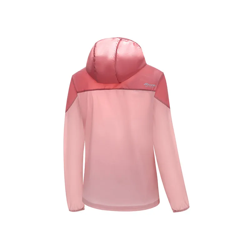 (WMNS) Mizuno Sun Protection Ice Silk Jacket 'Red' A2CE2C08 sold by KicksCrew product image thumbnail 2