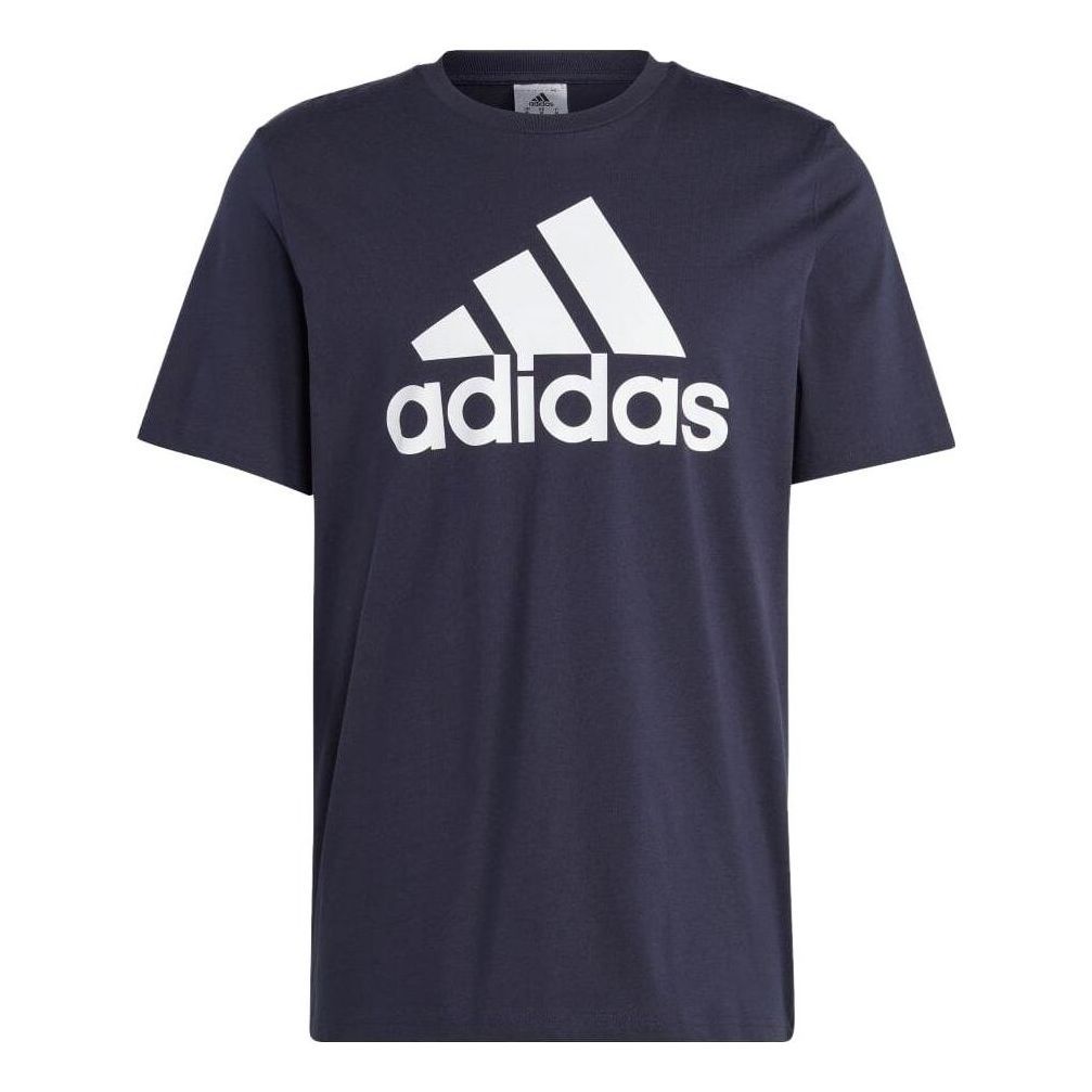 adidas Essentials Single Jersey Big Logo T-shirt 'Navy' IC9348 sold by KicksCrew