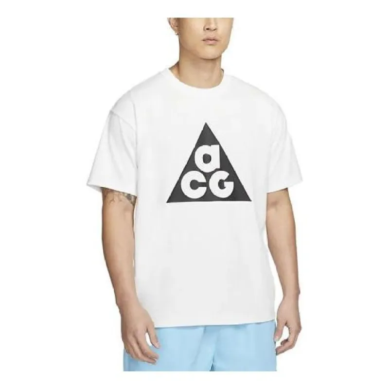 Nike ACG Big Logo T-Shirt 'White' DJ3645-121 sold by KicksCrew