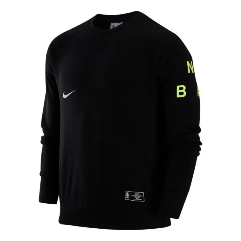 Nike NBA TEAM 31 COURTSIDE Logo Hoodie 'Black' DR9125-010 sold by KicksCrew
