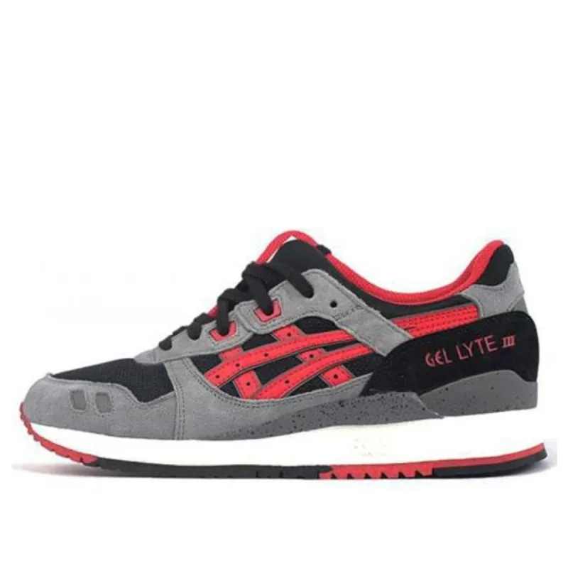 ASICS Gel-Lyte III Black Classic Red H635L-9023 sold by KicksCrew
