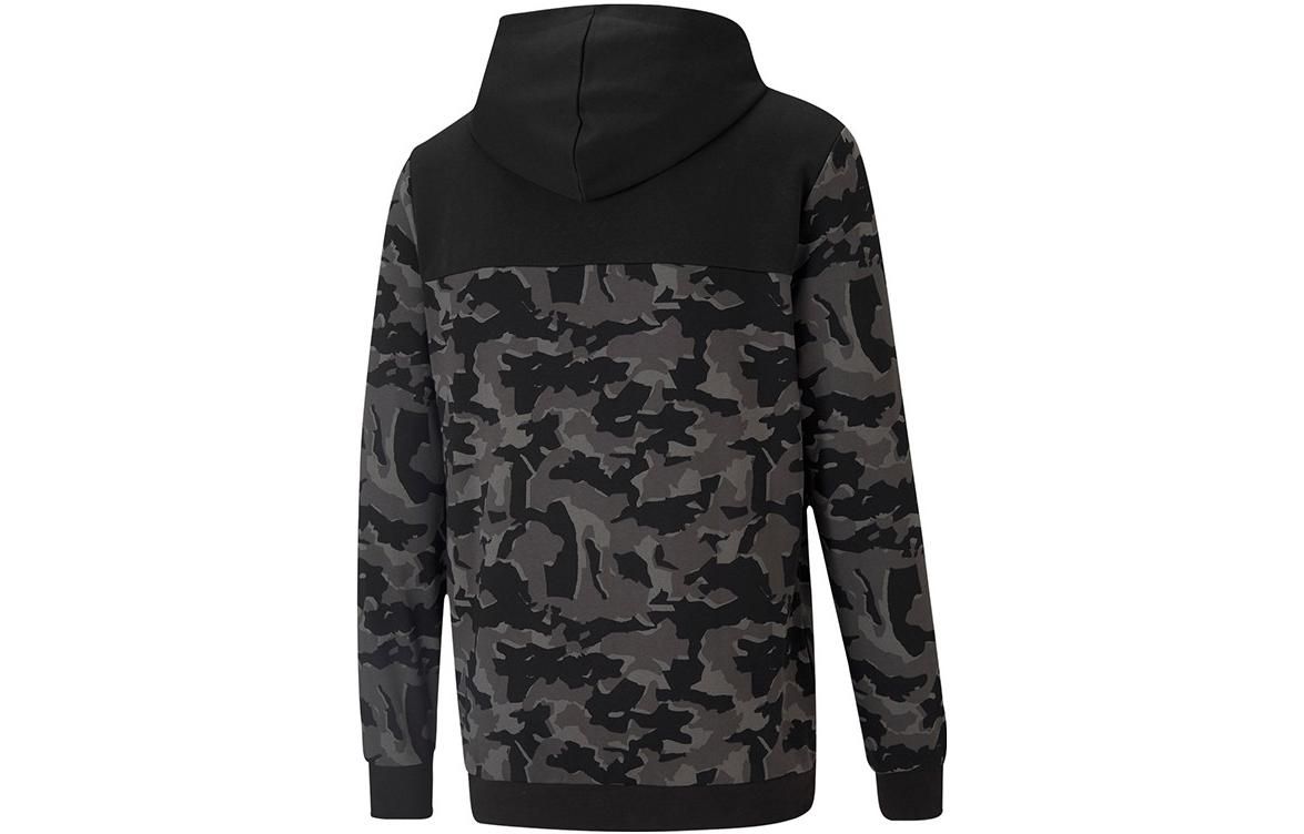 Puma Moletom Camo Printed Masculino Hoodie 'Black Camo' 588499-01 sold by KicksCrew product image thumbnail 2