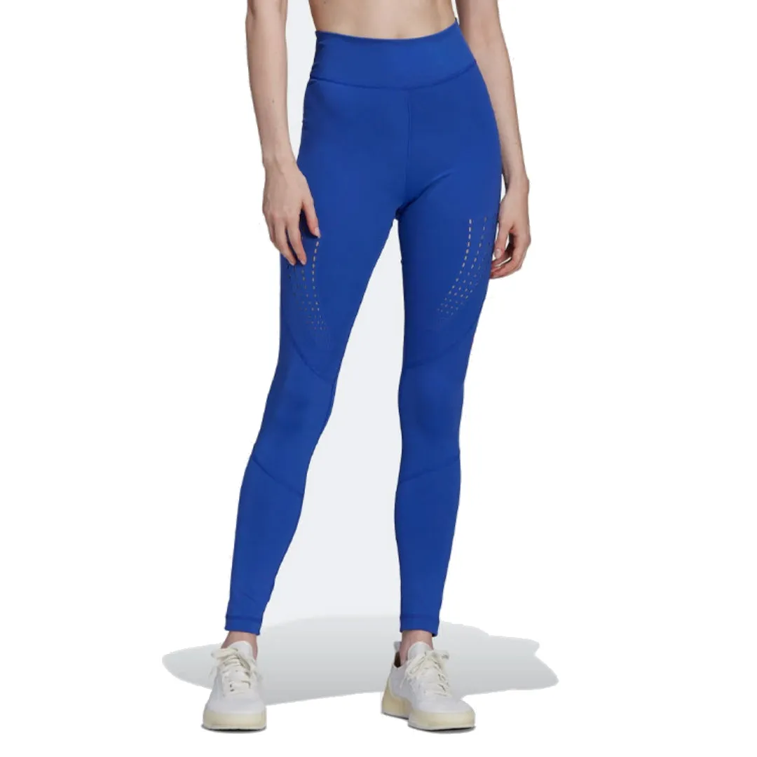 (WMNS) adidas by Stella McCartney TruePurpose Training Leggings 'Blue' HB6071 sold by KicksCrew product image thumbnail 3