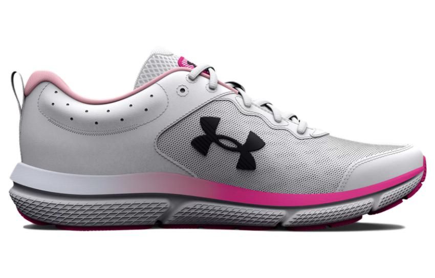 (WMNS) Under Armour Charged Assert 10 'White Rebel Pink' 3026179-102 sold by KicksCrew product image thumbnail 2