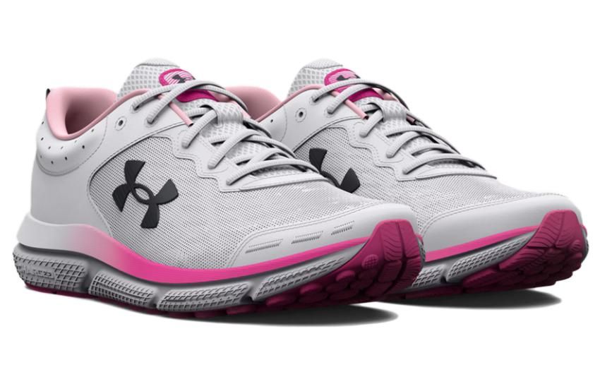 (WMNS) Under Armour Charged Assert 10 'White Rebel Pink' 3026179-102 sold by KicksCrew product image thumbnail 3