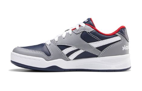 (GS) Reebok BB4500 Court Low 'Grey Vector Navy' FY5141 sold by KicksCrew