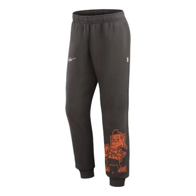 Nike NFL Joggers x Clevelands Logo Crop Pants 'Brown' 00SU11QZ93V-L9P sold by KicksCrew