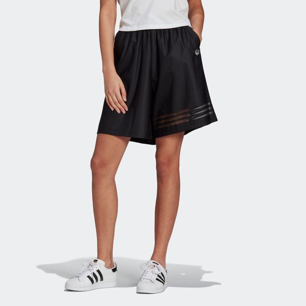 (WMNS) adidas originals BELLISTA Shorts 'Black' GN3257 sold by KicksCrew product image thumbnail 2