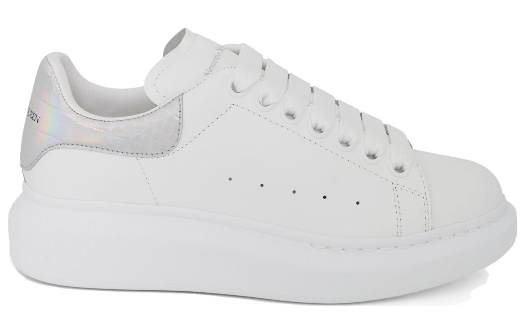 (WMNS) Alexander McQueen Oversized Sneaker 'Silver' 553770WIB9V9637 sold by KicksCrew product image thumbnail 2