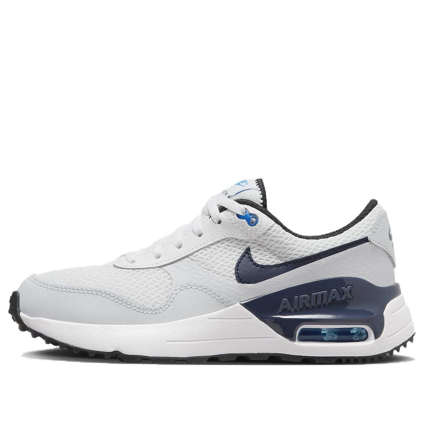 (GS) Nike Air Max SYSTM 'White Thunder Blue' DQ0284-112 sold by KicksCrew