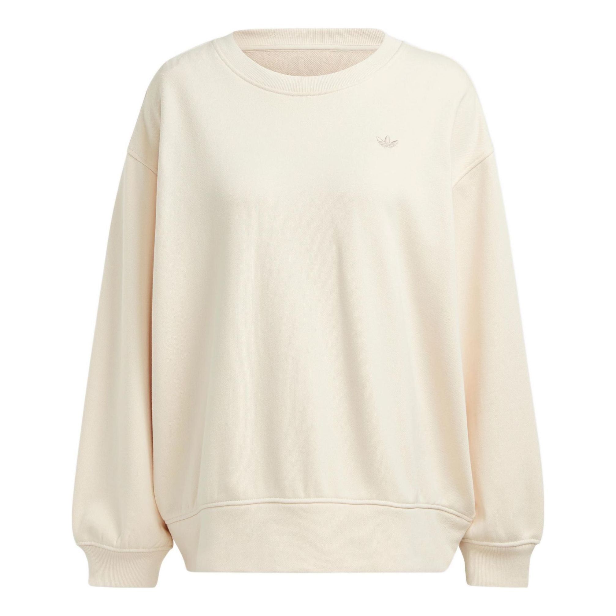 (WMNS) Adidas Premium Essentials Oversized Sweatshirts 'White' IC4977 sold by KicksCrew