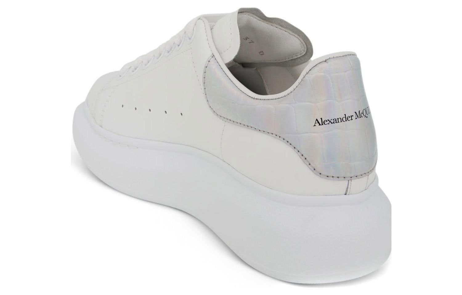 (WMNS) Alexander McQueen Oversized Sneaker 'Silver' 553770WIB9V9637 sold by KicksCrew product image thumbnail 4