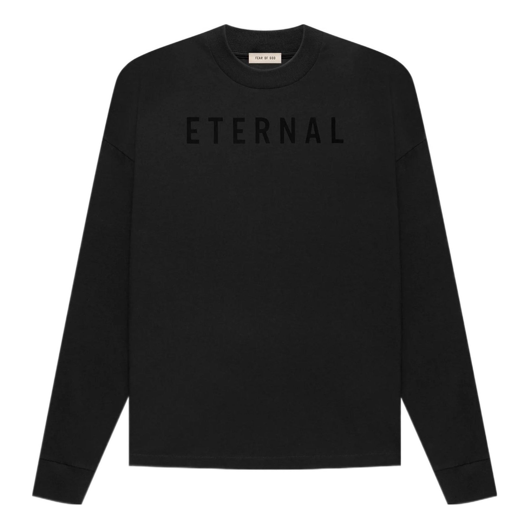 Fear of God FW22 Eternal Cotton LS T-Shirt 'Black' FGE50-002AJER-001 sold by KicksCrew
