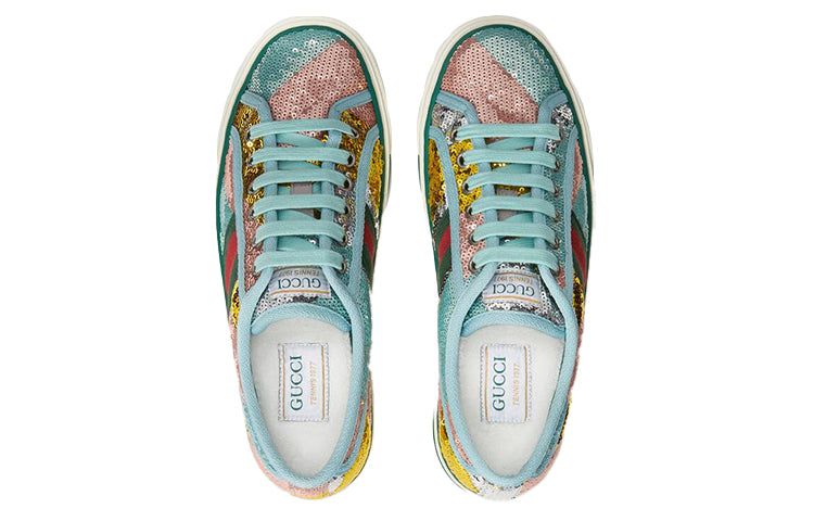 (WMNS) Gucci Tennis 1977 'Sequin - Multi' 652622-2MO10-8492 sold by KicksCrew product image thumbnail 3