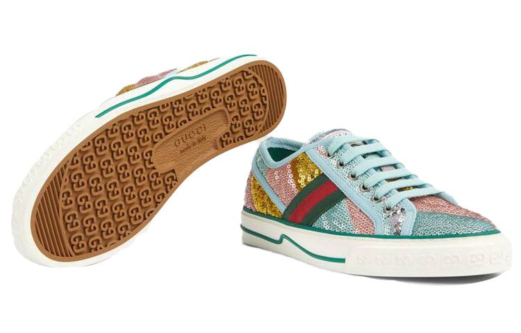 (WMNS) Gucci Tennis 1977 'Sequin - Multi' 652622-2MO10-8492 sold by KicksCrew product image thumbnail 5