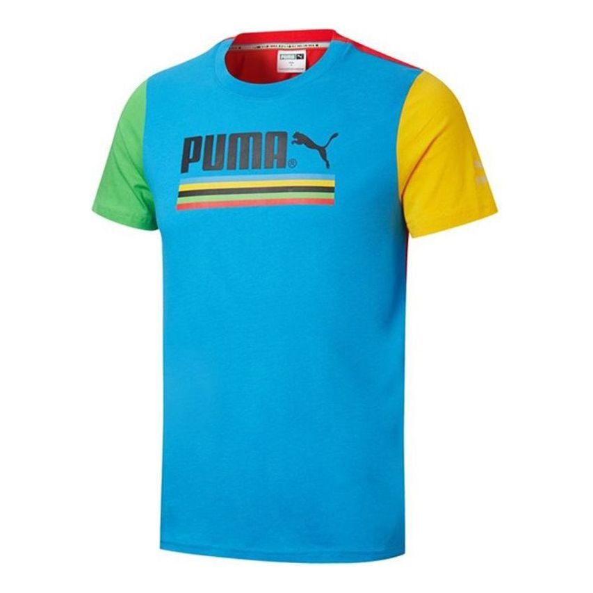 PUMA Unity Collection T-Shirt 'Blue' 599997-38 sold by KicksCrew