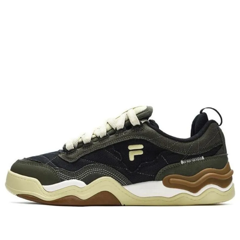 FILA FUSION Kick Sneakers 'Black Brown' T12M312201FPO sold by KicksCrew