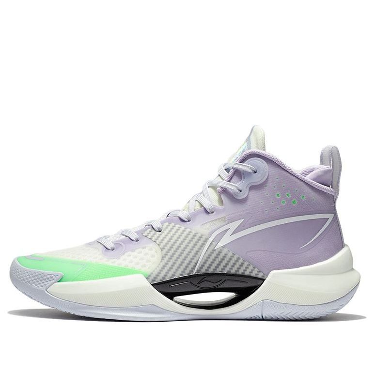 Li-Ning Superlight 'White Purple Green' ABAS027-5 sold by KicksCrew