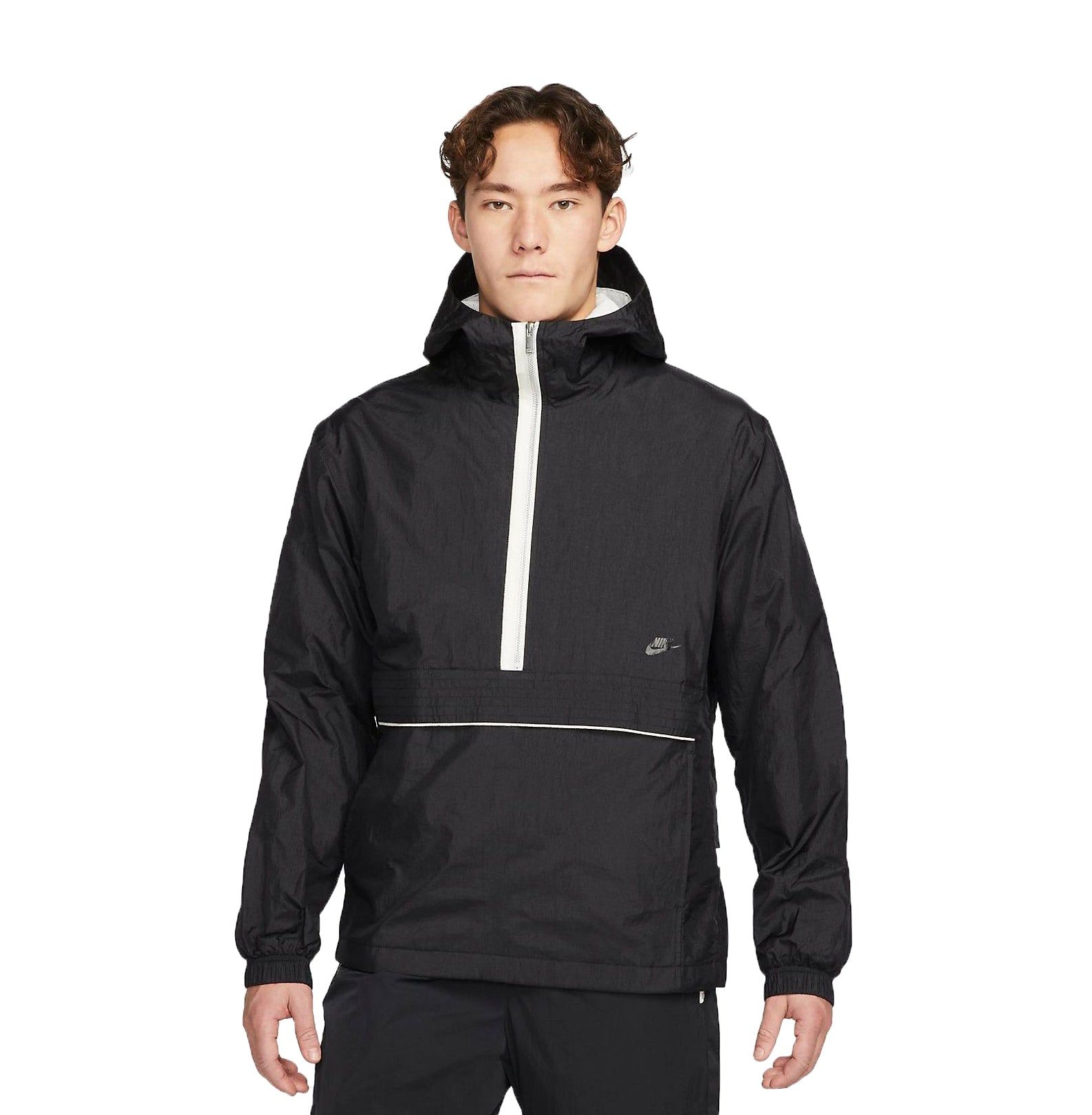 ANORAK! 廃盤CDセット Nike Sportswear Essentials Anorak Jacket 'Black' DM6697-010 | Parallel