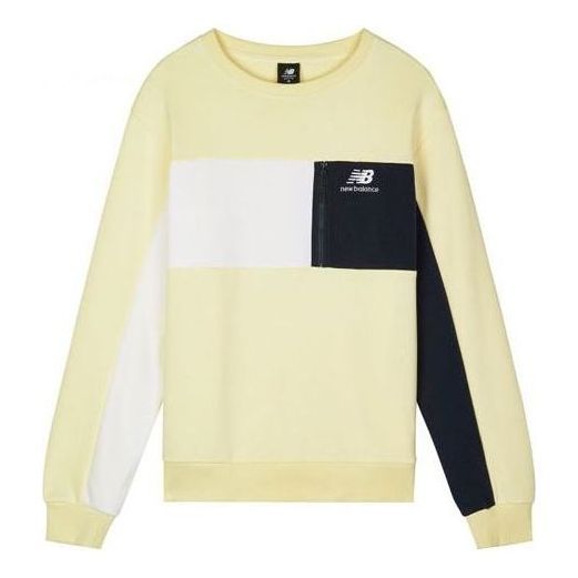 New Balance Bluza Athletics Fleece Crew 'Yellow' AMT11501-CYW sold by KicksCrew