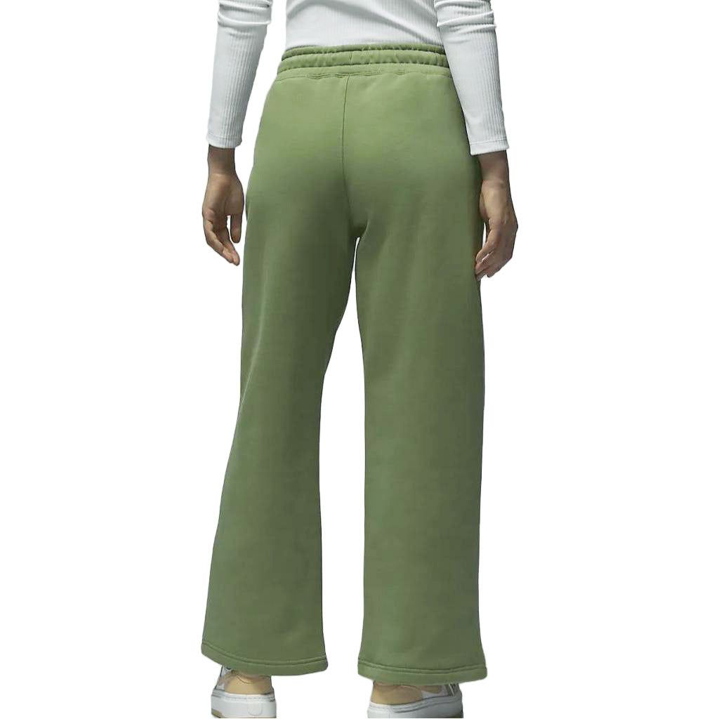 (WMNS) Air Jordan Flight Fleece Pants Asia Sizing 'Olive Green' FD7225-340 sold by KicksCrew product image thumbnail 2