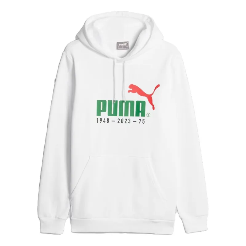 Puma No.1 Logo Celebration Hoodie 'White' 676021-02 made by Puma