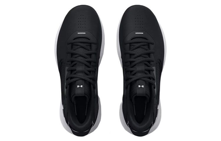 Under Armour Lockdown 6 Basketball Shoes 'Black White' 3026537-001 sold by KicksCrew product image thumbnail 5