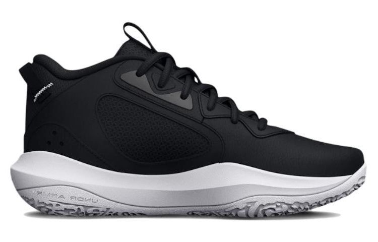 Under Armour Lockdown 6 Basketball Shoes 'Black White' 3026537-001 sold by KicksCrew product image thumbnail 3